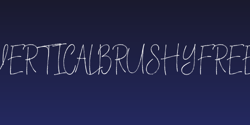 VerticalBrushyFree Social Header
