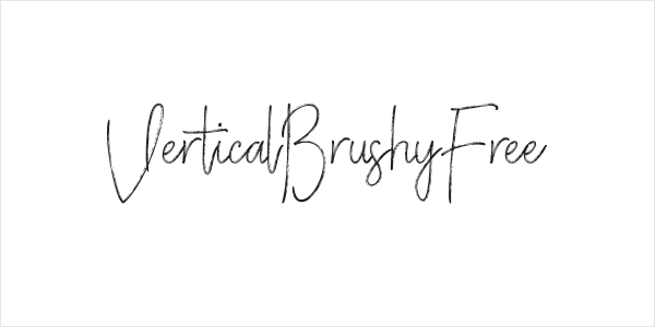 VerticalBrushyFree Logo