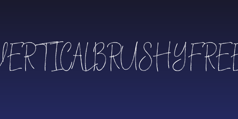 VerticalBrushyFree Social Header