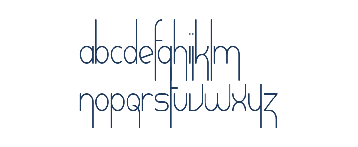 Verticalization Lowercase