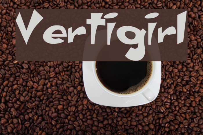 Vertigirl Font examples