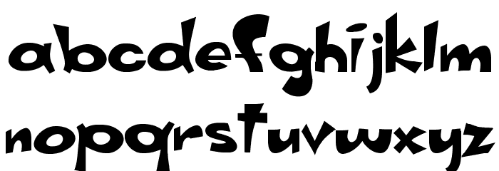 Vertigirl Font LOWERCASE