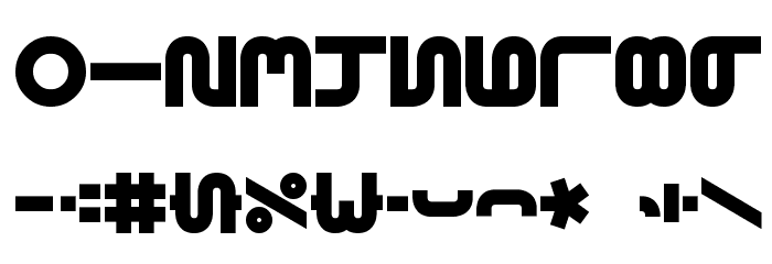 Vertigo 2 BRK Font OTHER CHARS