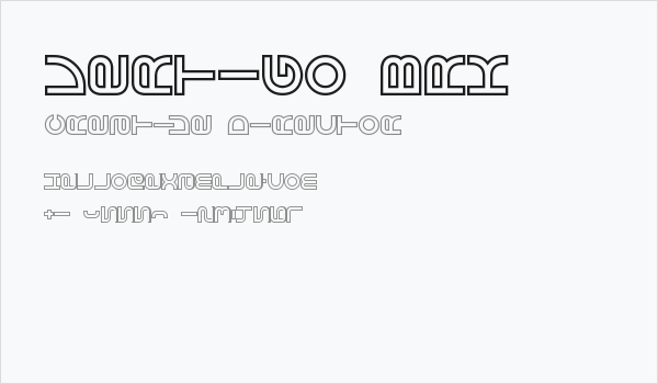 Vertigo BRK Business Card