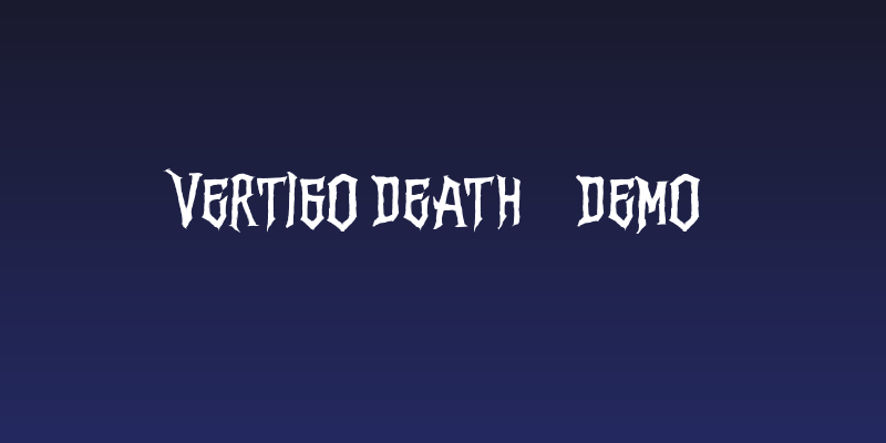 Vertigo Death - Demo Social Header