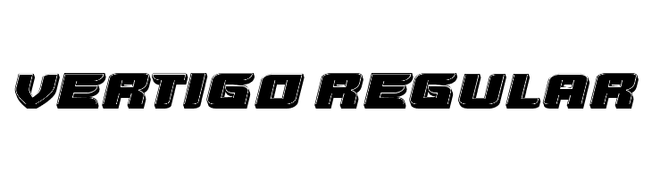 Vertigo Regular  Frei Schriftart Herunterladen