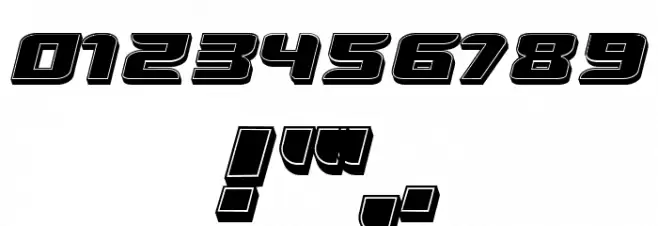 Vertigo Regular Font OTHER CHARS