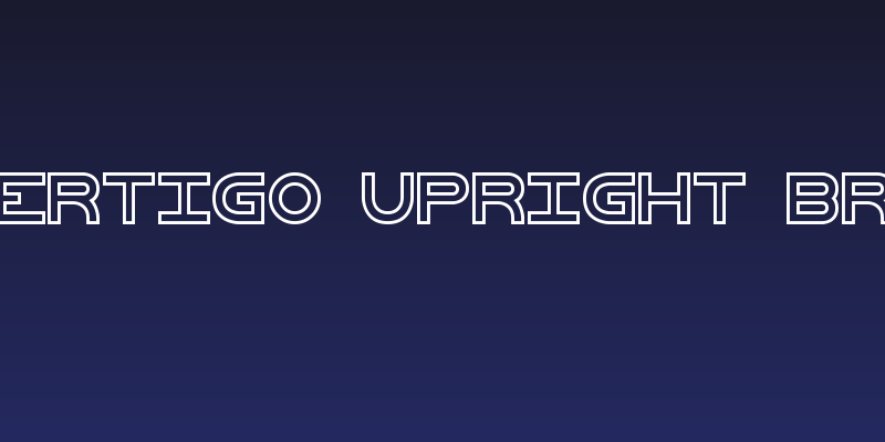Vertigo Upright BRK Social Header