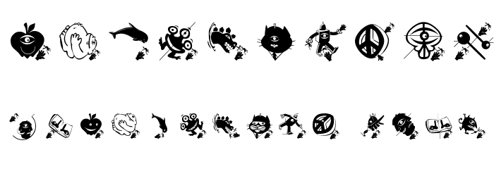 VertigoComic Font OTHER CHARS