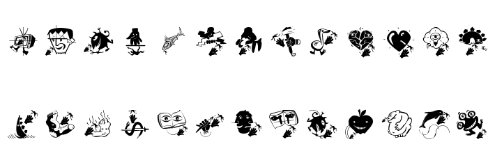 VertigoComic Font LOWERCASE