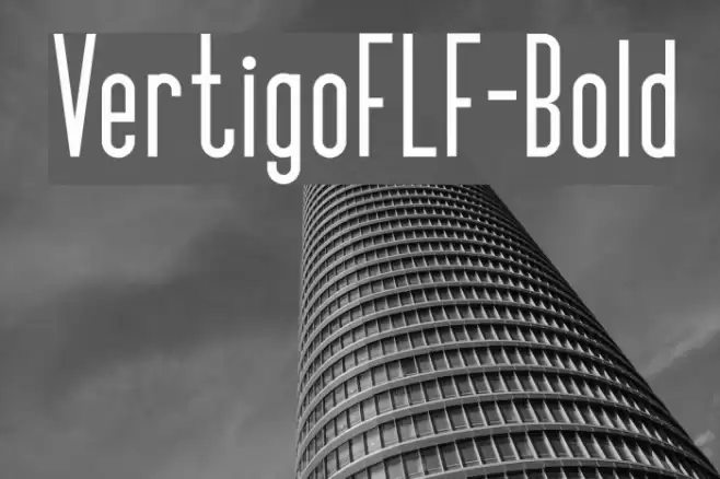 VertigoFLF-Bold Font examples