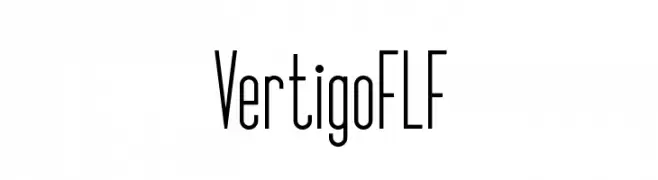 VertigoFLF  font caratteri gratis
