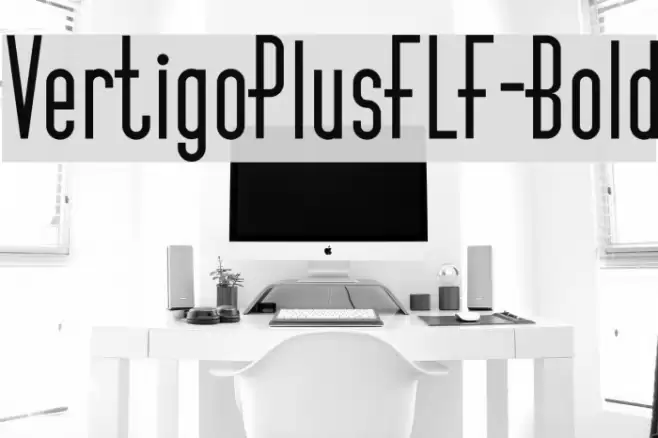 VertigoPlusFLF-Bold Font examples