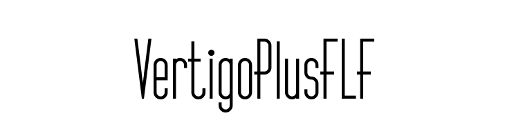 VertigoPlusFLF Font