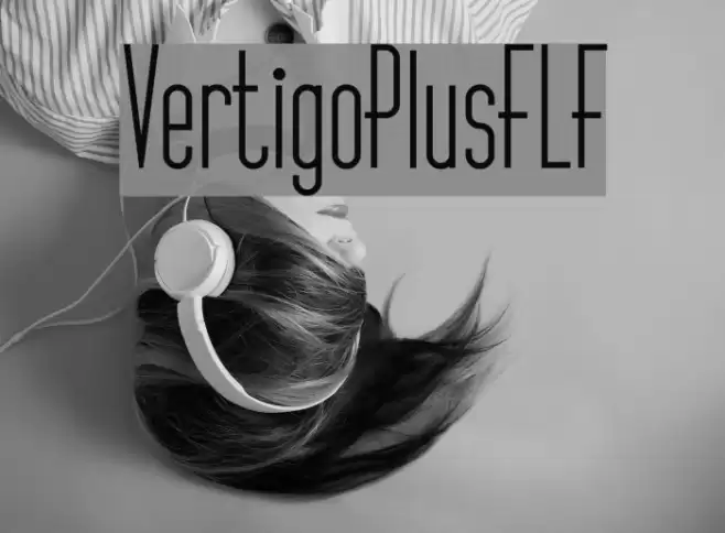 VertigoPlusFLF Font examples