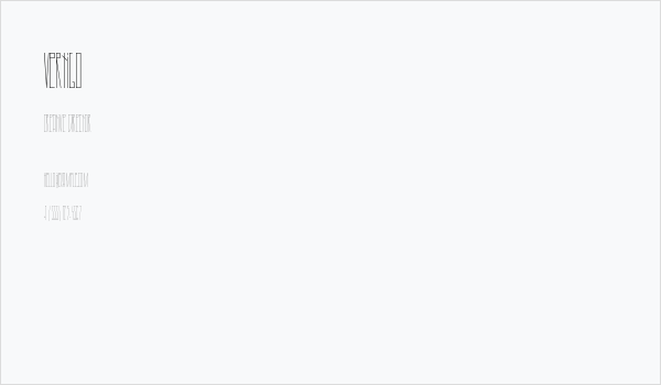 Vertigo Business Card