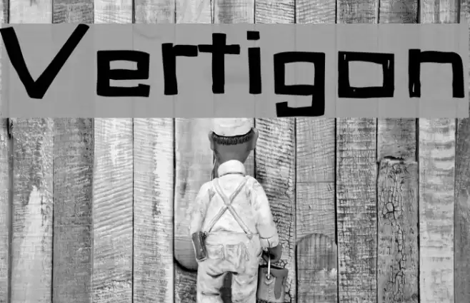 Vertigon Font examples