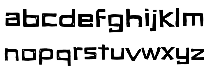 Vertigon Font LOWERCASE