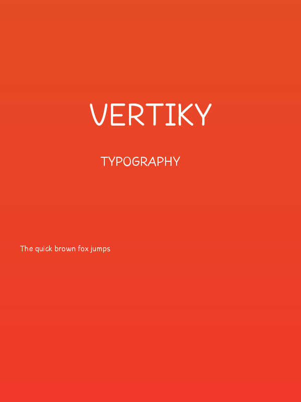 Vertiky Poster