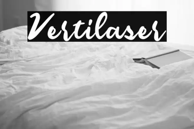 Vertilaser Font examples