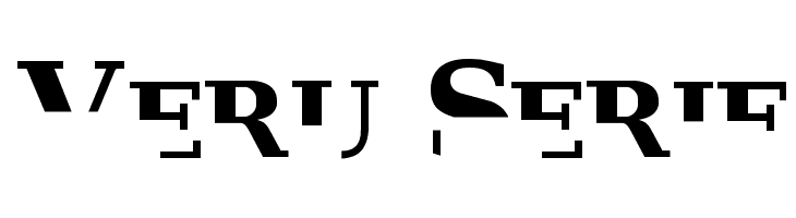 Veru Serif  Fuentes Gratis Descargar