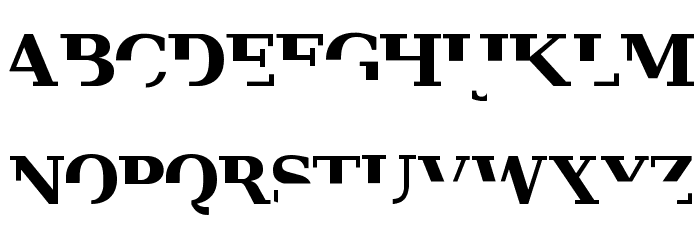 Veru Serif Font LOWERCASE