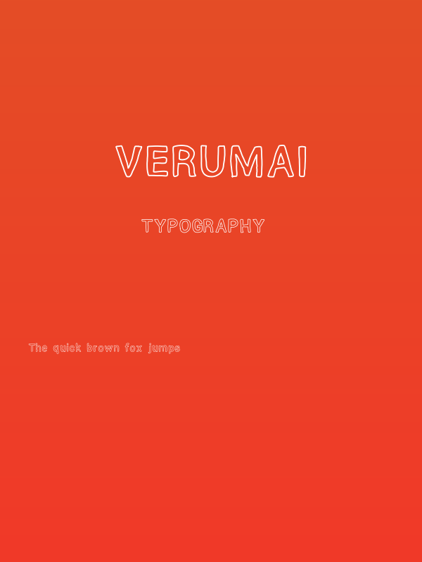 Verumai Poster