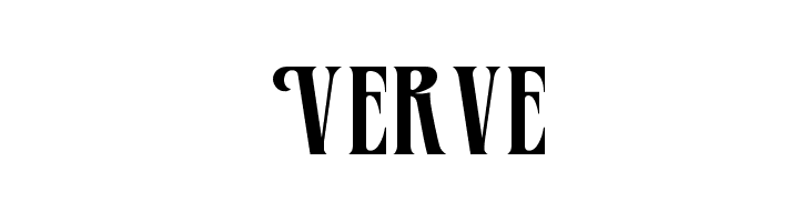 Verve  font caratteri gratis