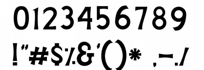 Verveda 01 Font OTHER CHARS