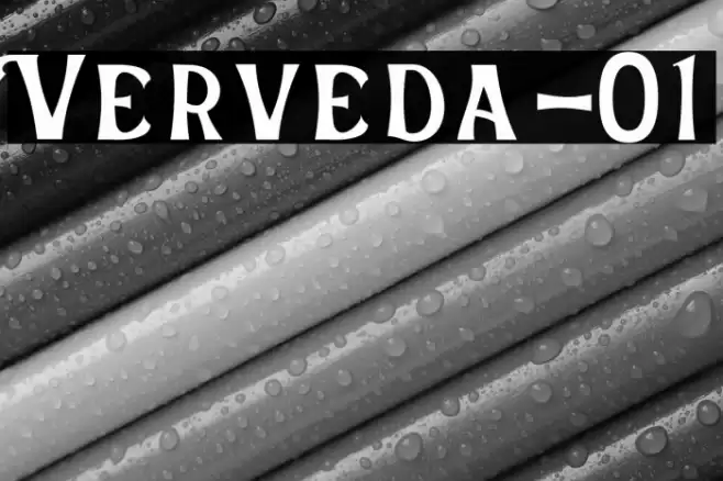 Verveda-01 Font examples