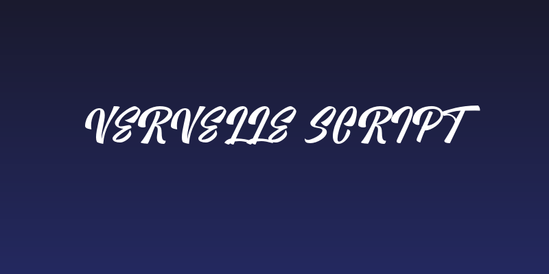 Vervelle Script Social Header