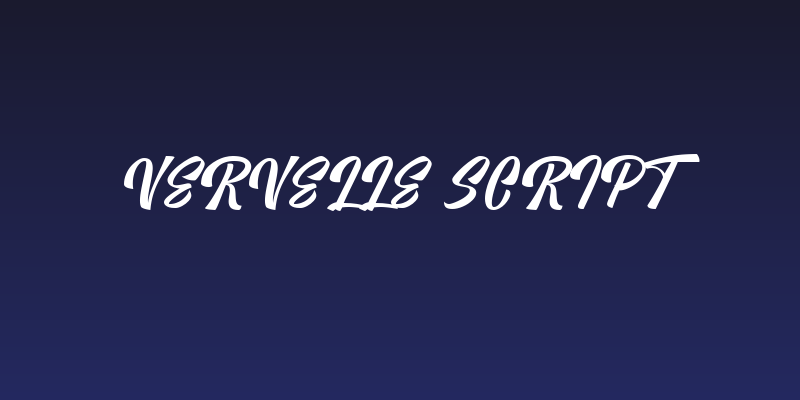 Vervelle Script Social Header