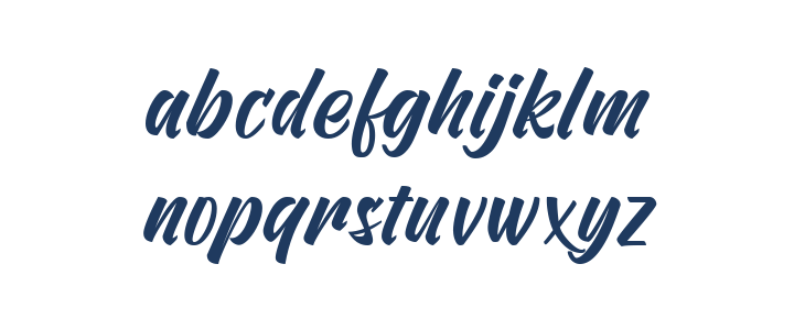 Vervelle Script Lowercase