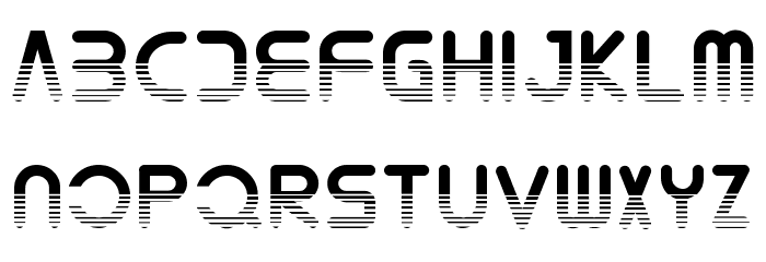 Verwalter Demo Gradient Font Alte caractere