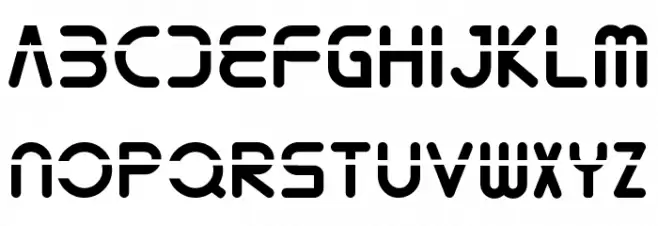 Verwalter Demo Laser Font OTHER CHARS