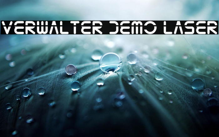 Verwalter Demo Laser Example 1