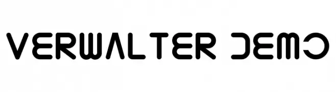 Verwalter Demo  تنزيل الخطوط
