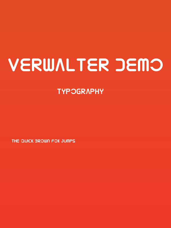 Verwalter Demo Poster