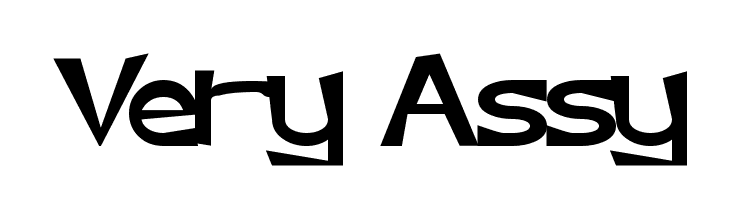 Very Assy  免费字体下载