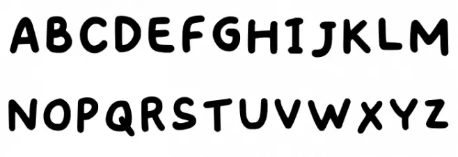 Very Berry Studio Regular Schriftart Groß