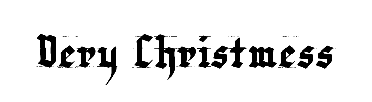 Very Christmess  免费字体下载
