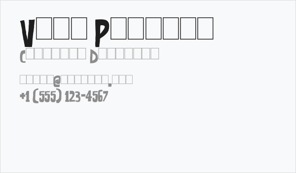 Very Popular Business Card