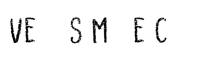 Very Simple Chalk Font