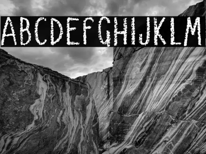 Very Simple Chalk Font examples