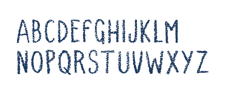 Very Simple Chalk Lowercase