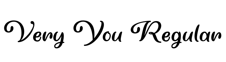 Very You Regular  免费字体下载