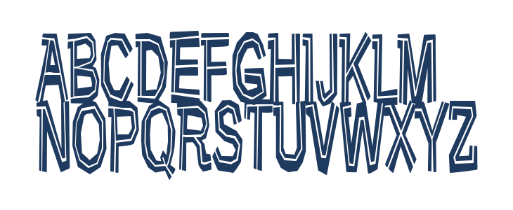 Very bad posture Lowercase