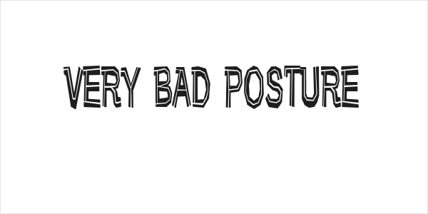Very bad posture Logo