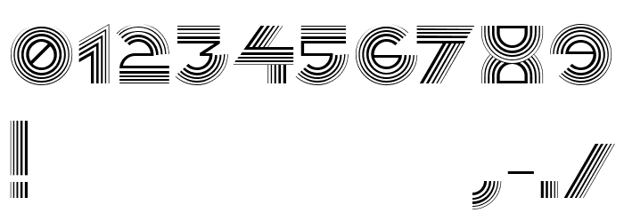 Veselka 4F Font OTHER CHARS