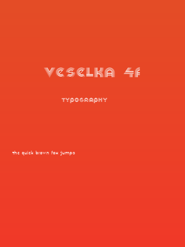 Veselka 4F Poster